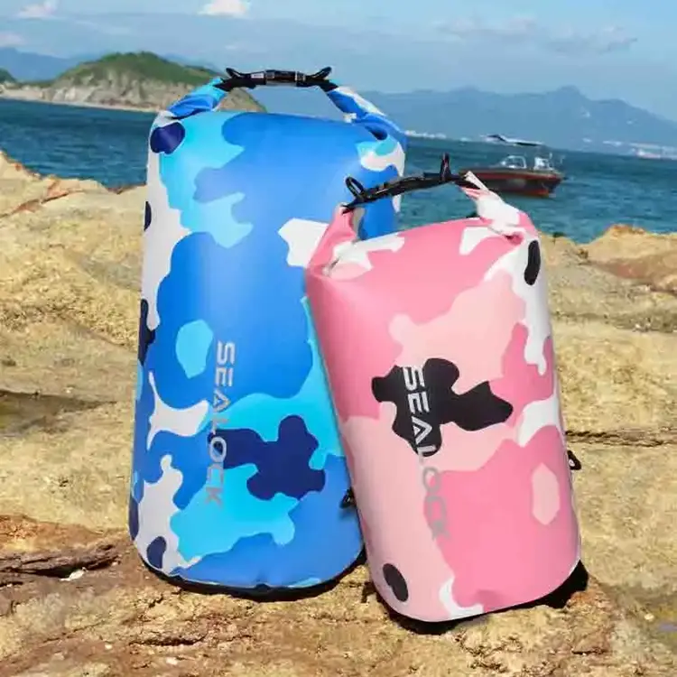Bolsa seca impermeable de 10L/20L con bolsa de separación seco-húmedo