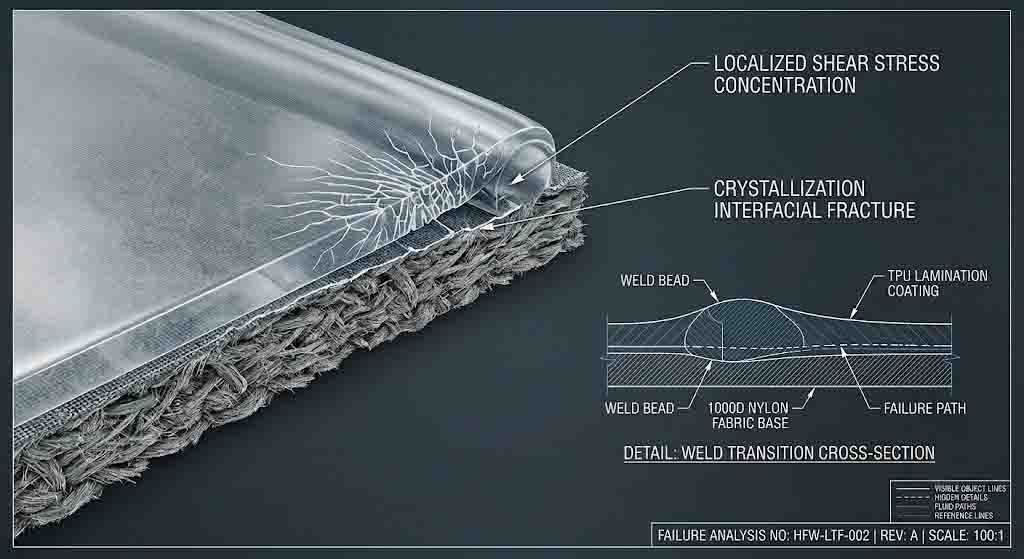 La ciencia de la durabilidad de la flexión en frío: TPU balístico 1000D e integridad de la costura en escenarios bajo cero