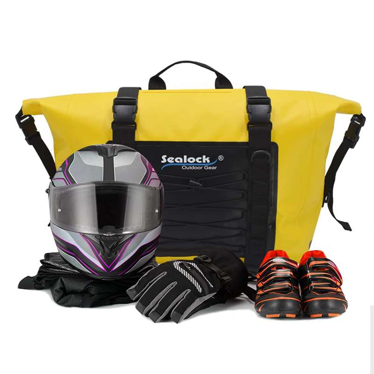 Fábrica al por mayor de alforjas y alforjas soldadas con autógena TPU personalizadas de bolsos secos para motocicletas