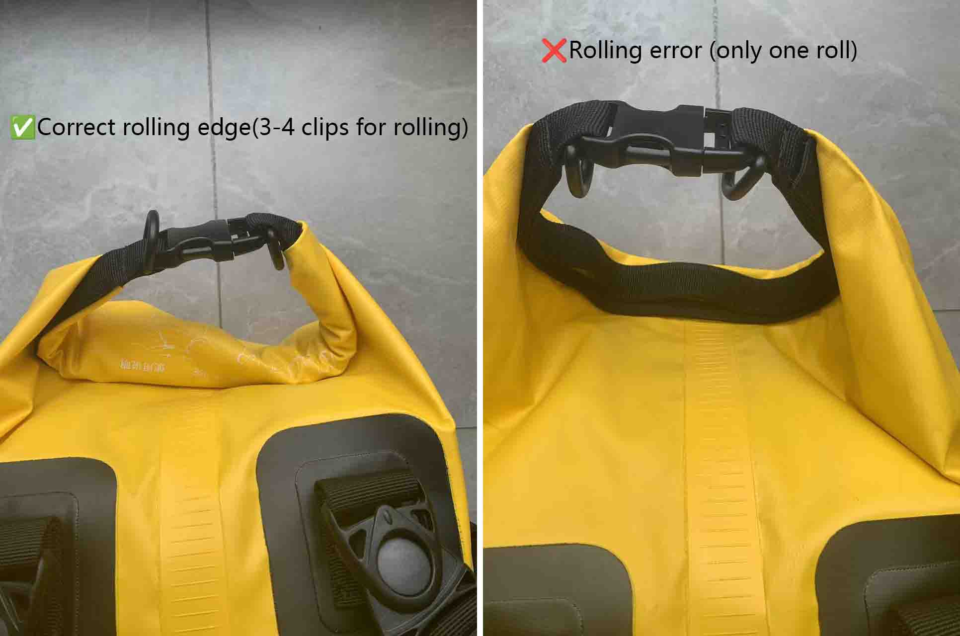 ¿Las bolsas secas son realmente impermeables?