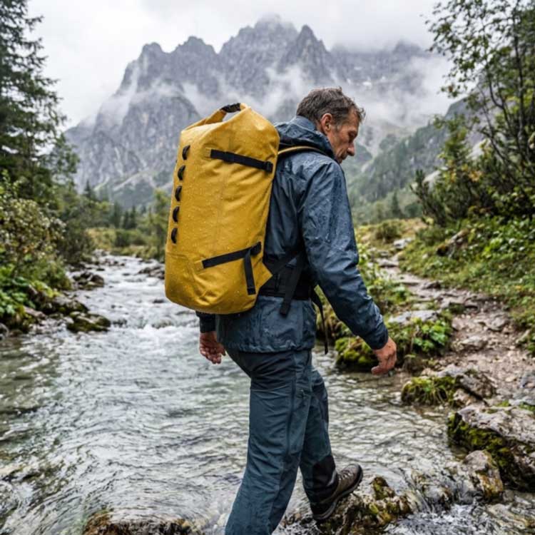 Mochila impermeable para senderismo: características clave para aventuras al aire libre