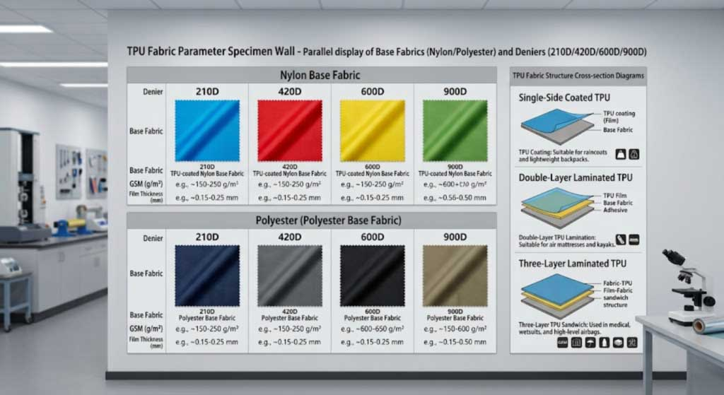 Mochilas impermeables de TPU: guía de selección de materiales