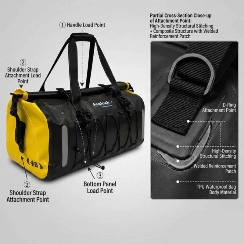 Fabricante de bolsas de lona impermeables para compradores mayoristas globales