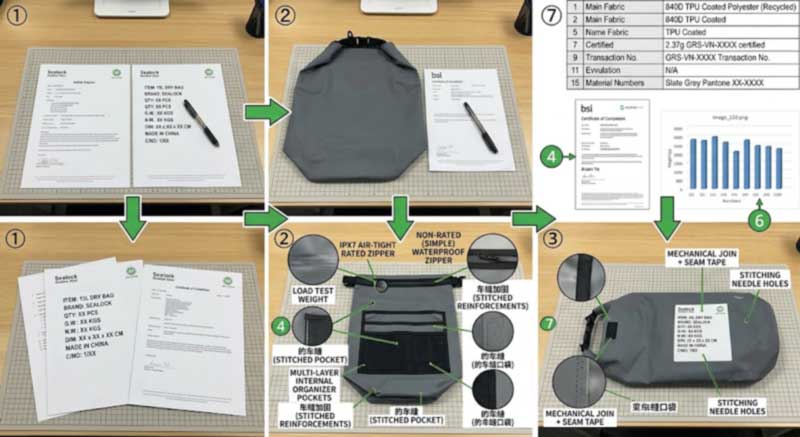 Protegiendo su diseño al fabricar bolsas impermeables en China