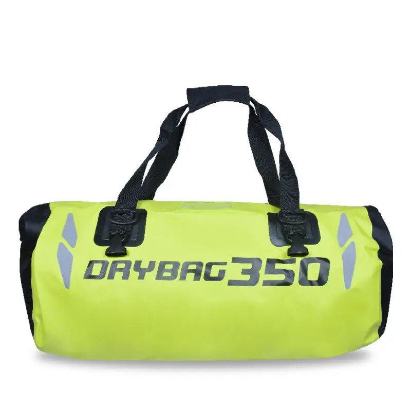 Bolsa de equipaje para motocicleta impermeable con tapa enrollable de 50 litros