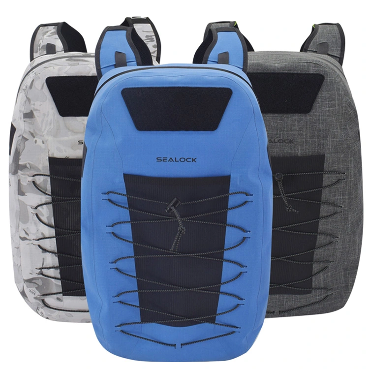 Mochila impermeable de gran capacidad para pesca con mosca 20L