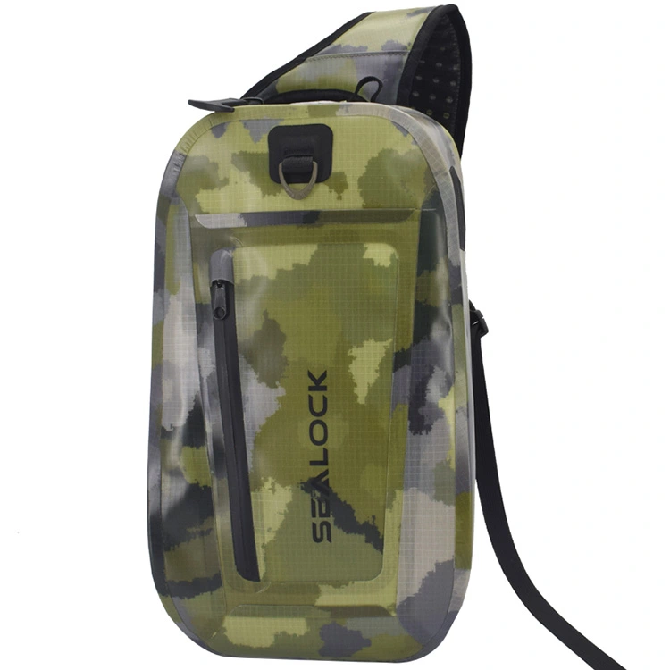 Bolso de hombro ligero impermeable para peces moscas 10L