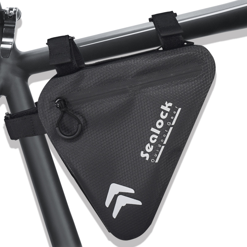 Bolsa de marco para bicicletas impermeable al aire libre