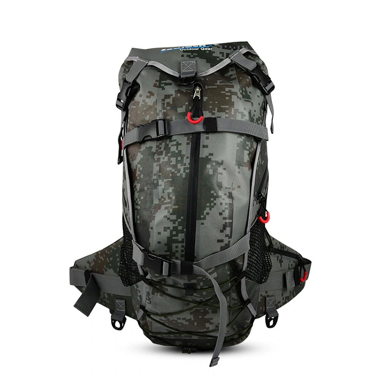 Mochila Impermeable para Senderismo Camo 35 Litros